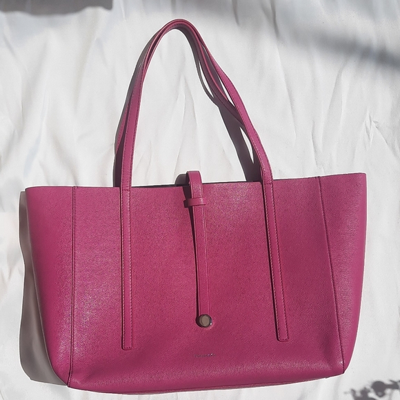 Tiffany&Co. Textured leather large tote bag NEW - Picture 4 of 11